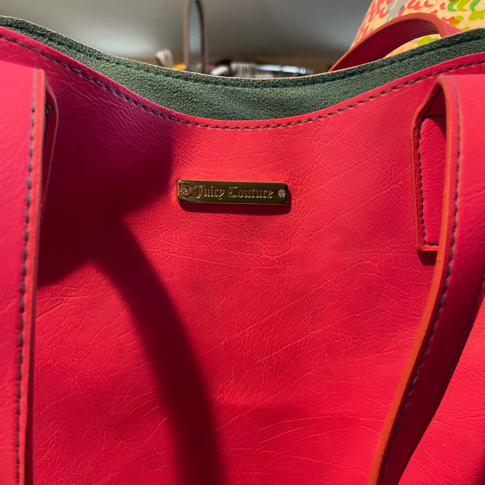 Juicy Couture Oui Pink Tote Bag